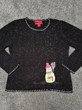 Northern Isles 2004 Holiday Snowman Sweater